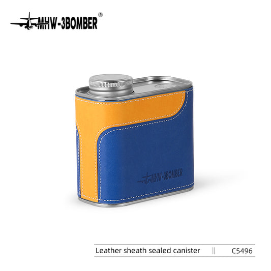 MHW-Leather sheath sealed canister