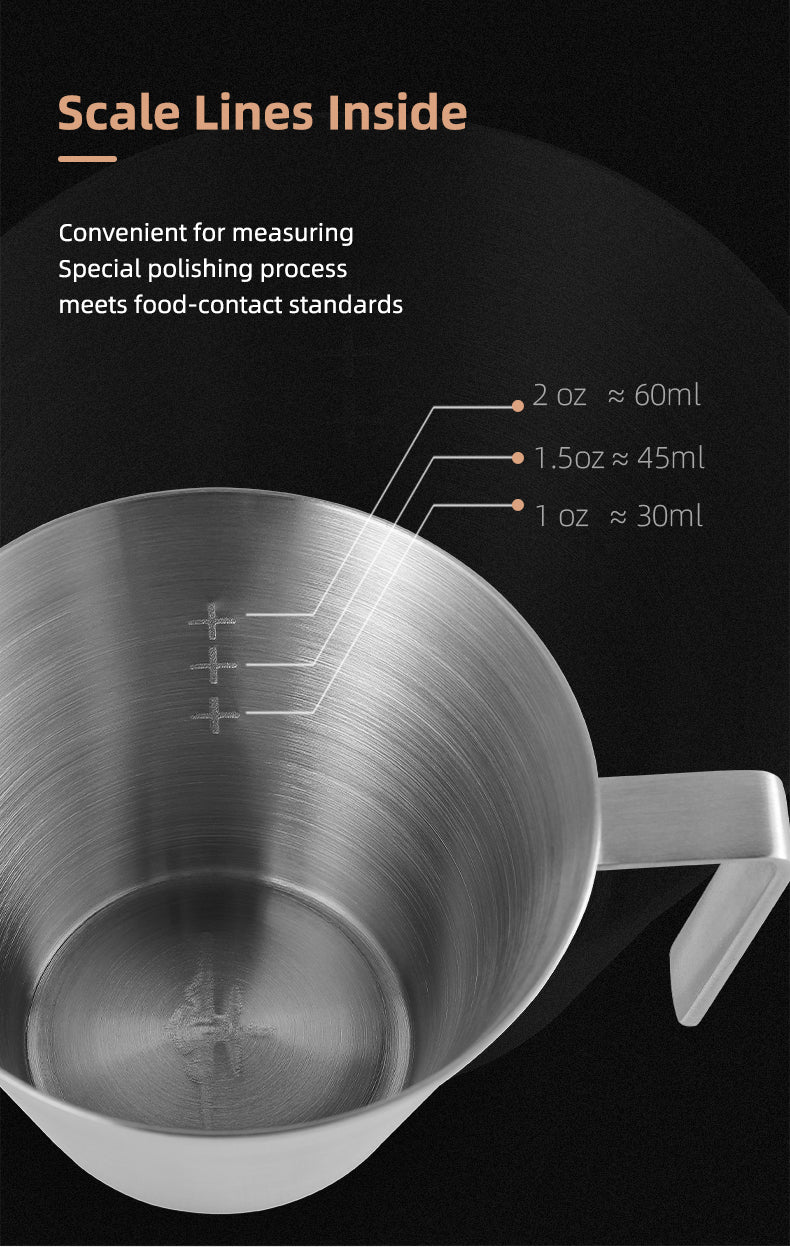 MHW-Stainless Steel Measuring Cup Silver Spot