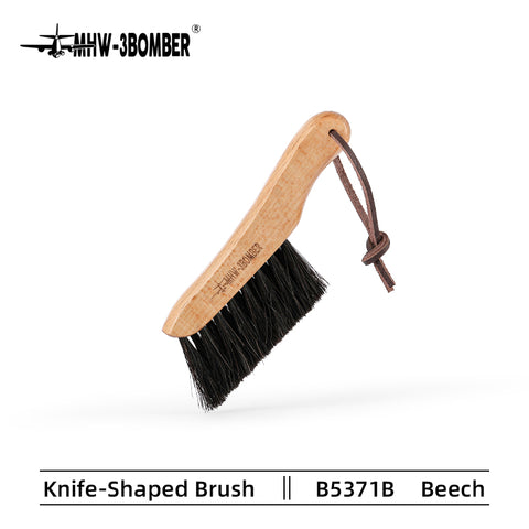 MHW-Knife Brush Light brown Black