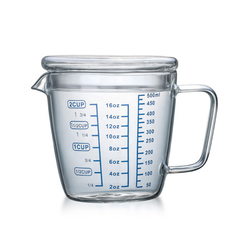 Glass measuring cup 500ml