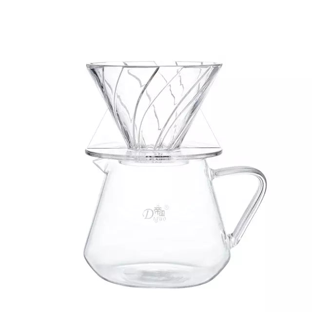 Diguo- V60-01 Set-350ml (dripper and server )