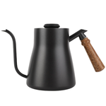 Black Kettle With Thermometer - 850ml