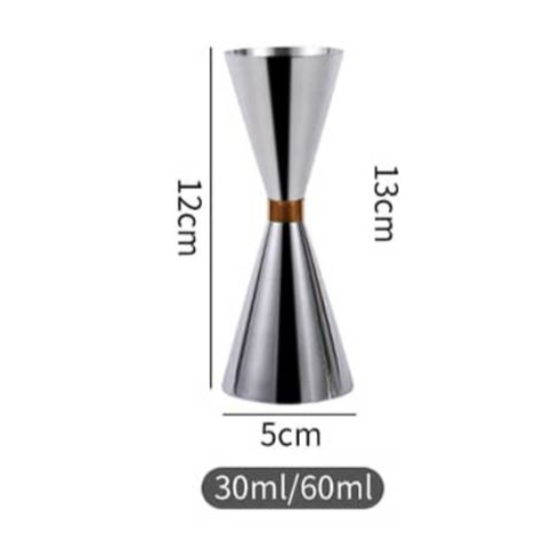 Jigger 30/60ml -  silver