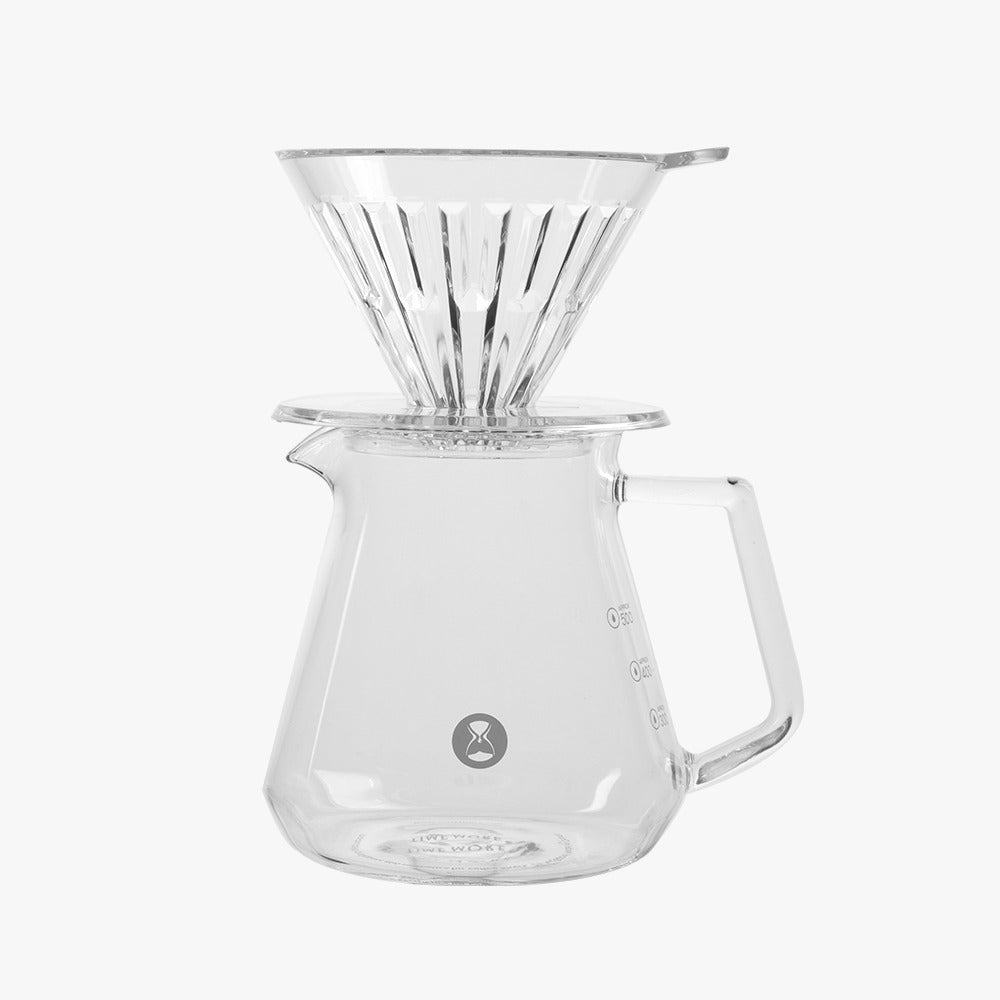 TIMEMORE- Crystal Eye Brewer Set  PCTG Dripper 02 Transparent