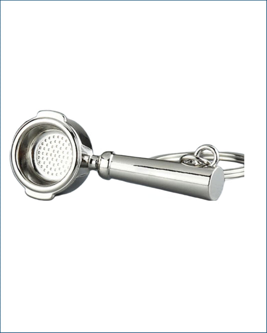 PORTAFILTER KEYCHAIN  SILVER
