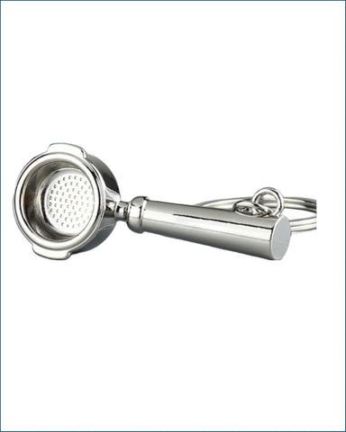PORTAFILTER KEYCHAIN  SILVER
