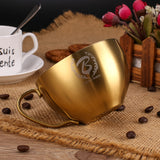 Barista space -Stainless Steel Coffee Cup 250ml Golden