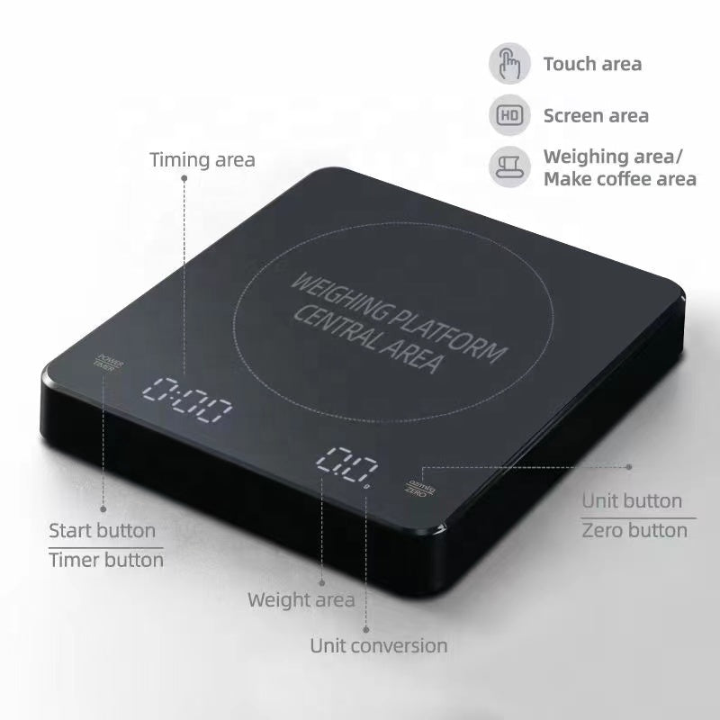 ELECTRIC COFFEE SCALE - BLACK