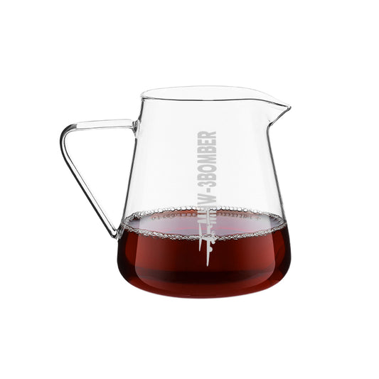 MHW-Coffee Server 500ml-White logo