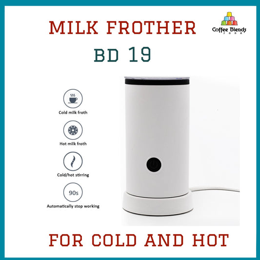 WHITE MILK FROTHER
